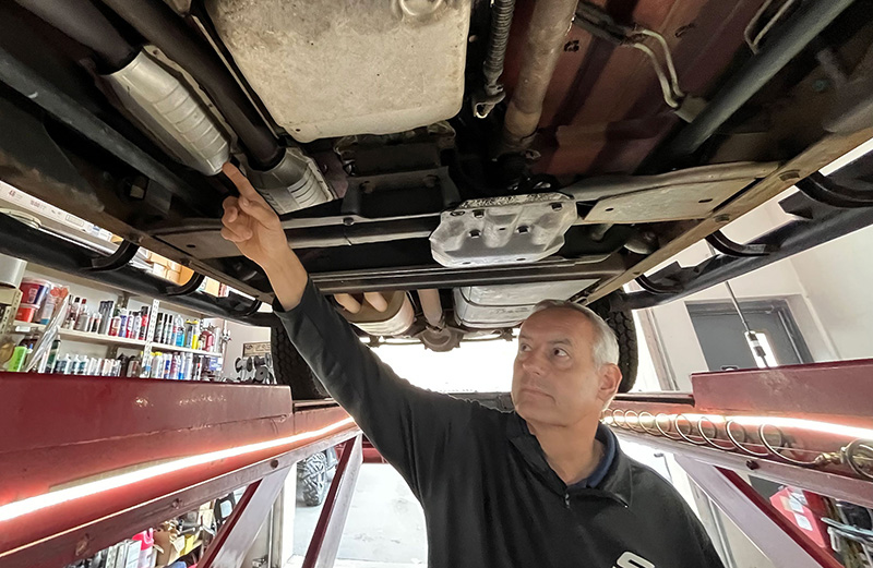 Catalytic Converter Theft Prevention | Jeno's Auto Service